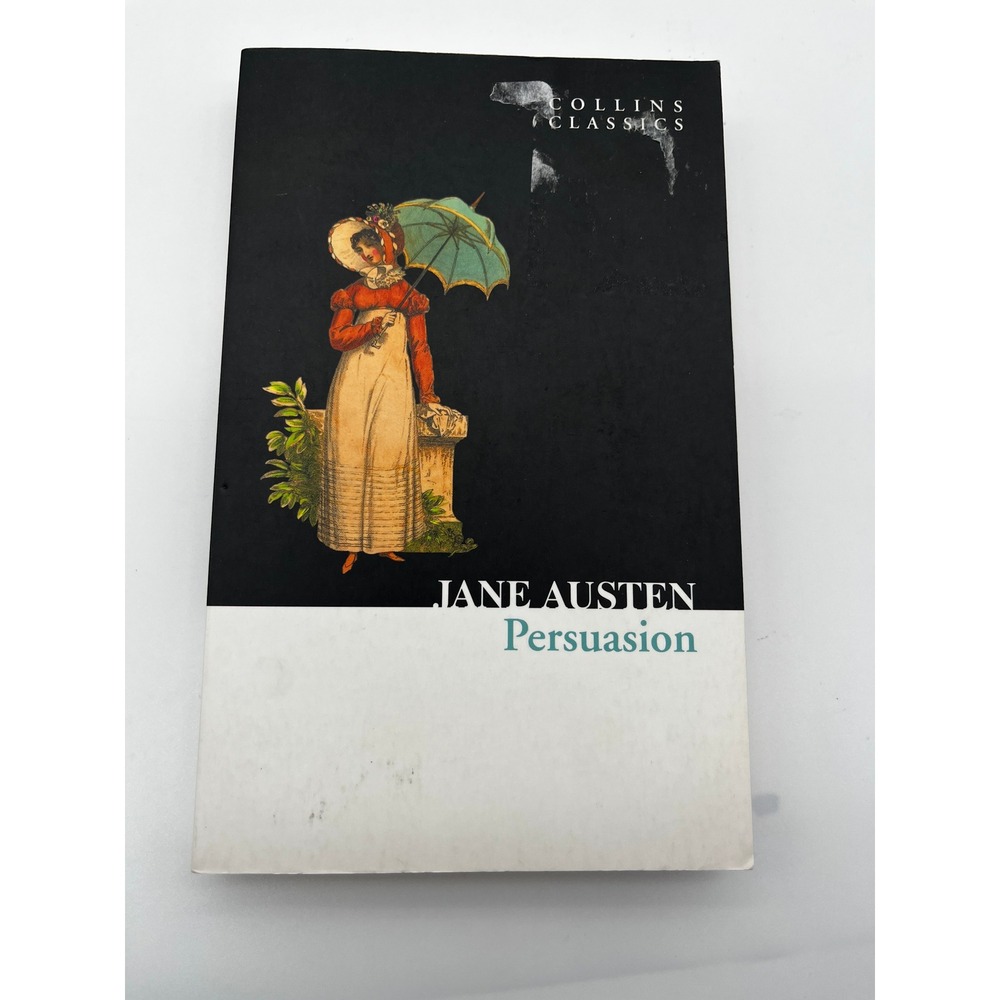 Collins Classics Persuasion Book Jane Austen Black White Paperback 9780007368617